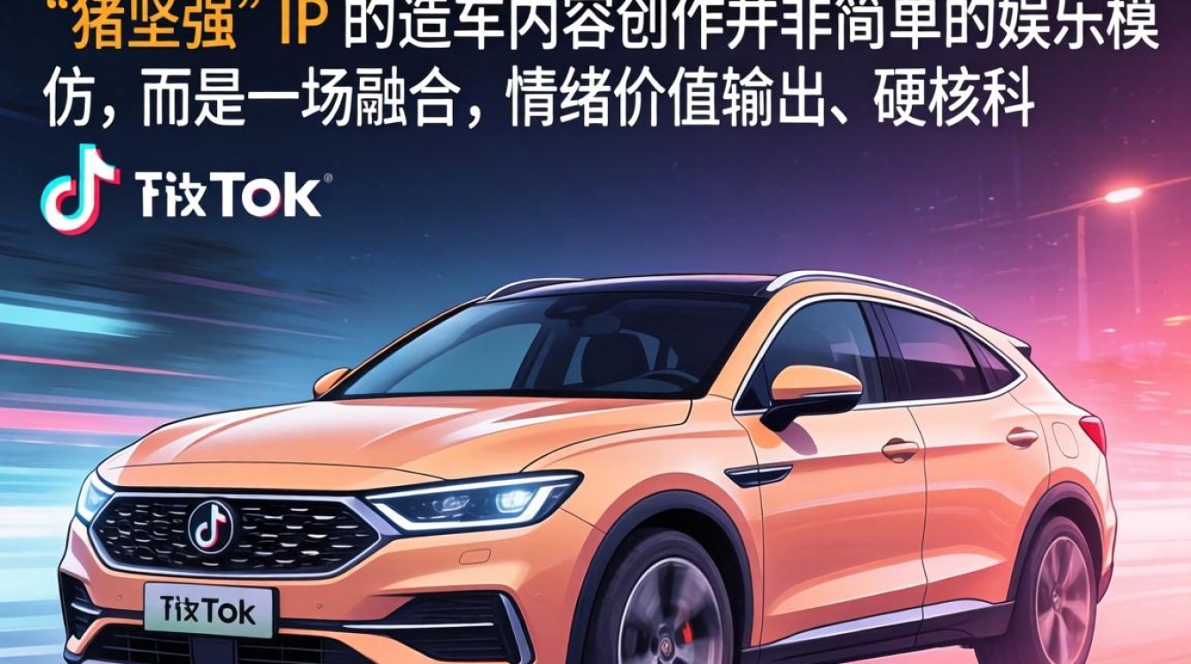 TikTok 猪坚强造车从入门到精通完整攻略