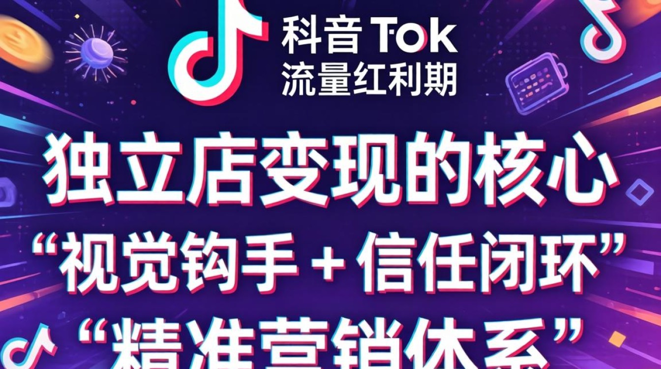 TikTok 销售手举牌独立站建站海外电商指南