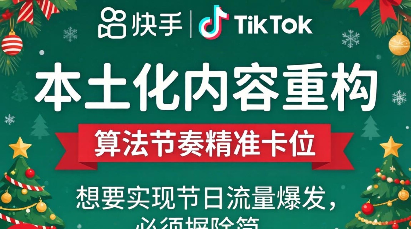 快手圣诞节快乐tiktok 运营攻略手把手教你