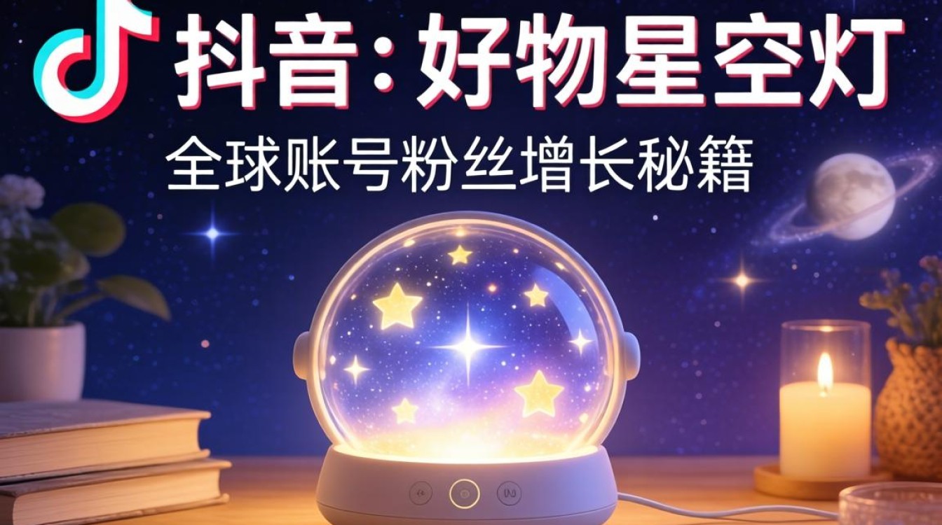 TikTok 好物星空灯全球账号粉丝增长秘籍