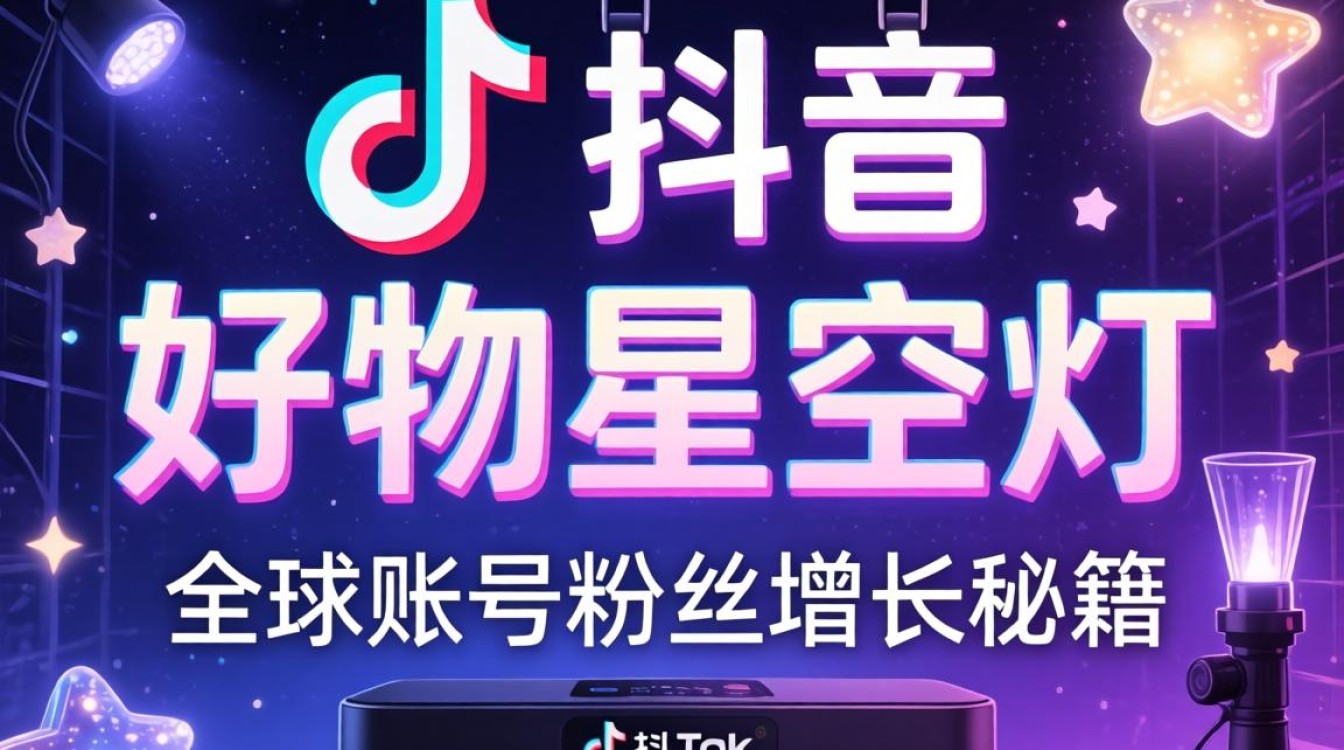 TikTok 好物星空灯全球账号粉丝增长秘籍