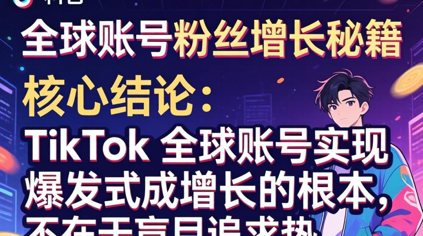 TikTok 描述性文件 全球账号粉丝增长秘籍