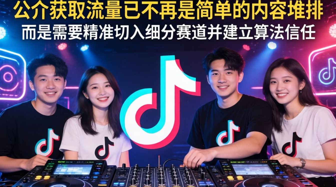 公域获取 TikTok 打碟舞怎么突破流量瓶颈