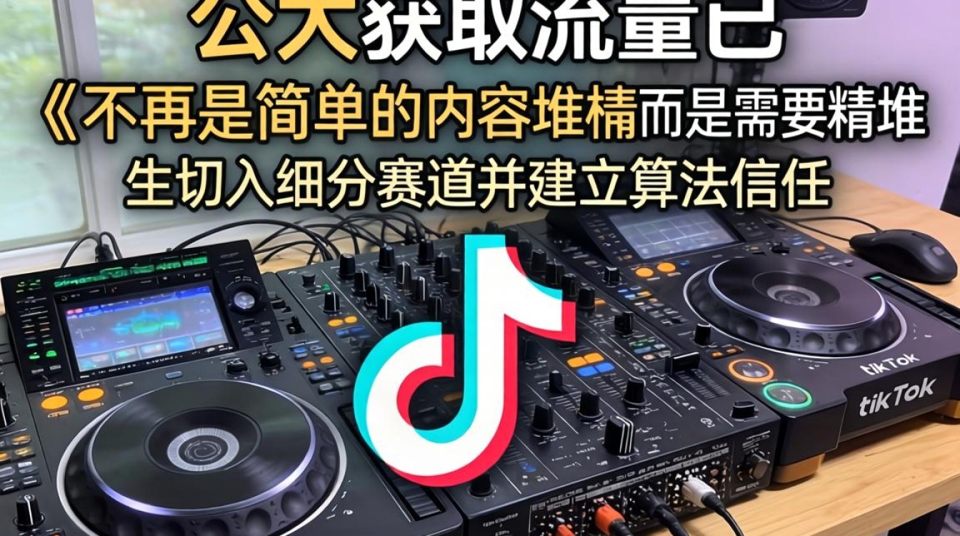 公域获取 TikTok 打碟舞怎么突破流量瓶颈
