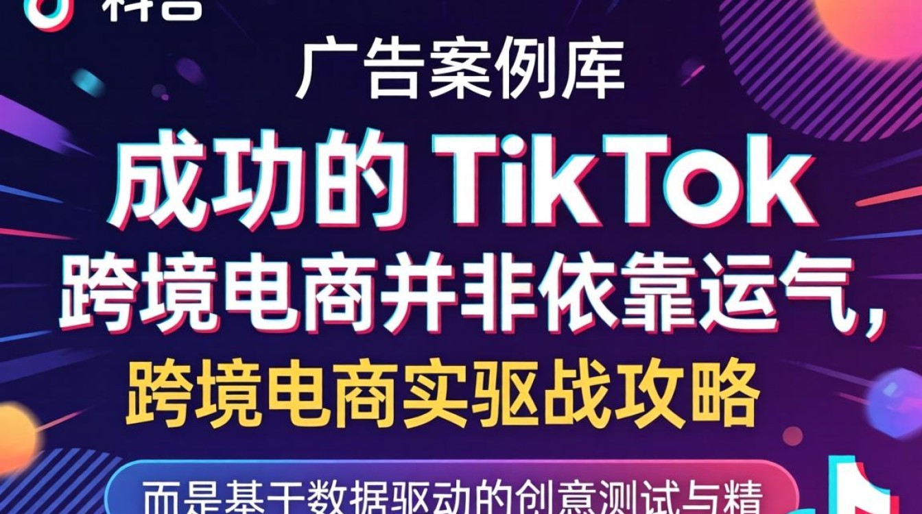 TikTok 广告案例库 跨境电商实战攻略
