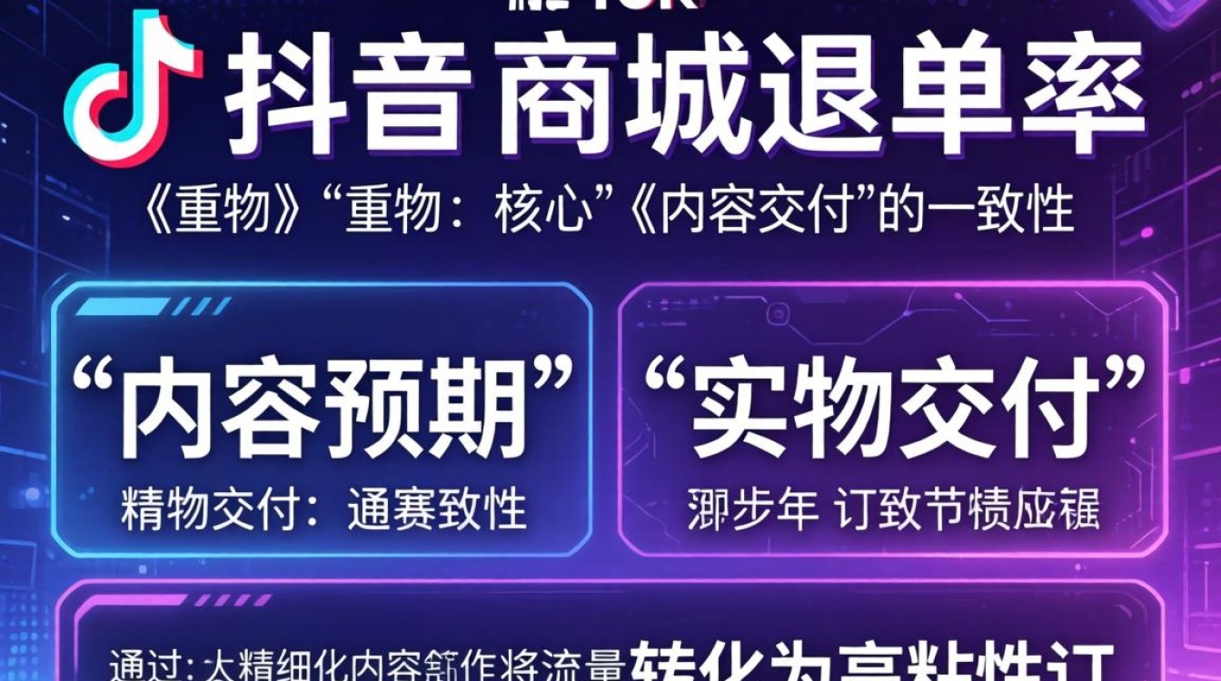 TikTok 商城退单率如何降低