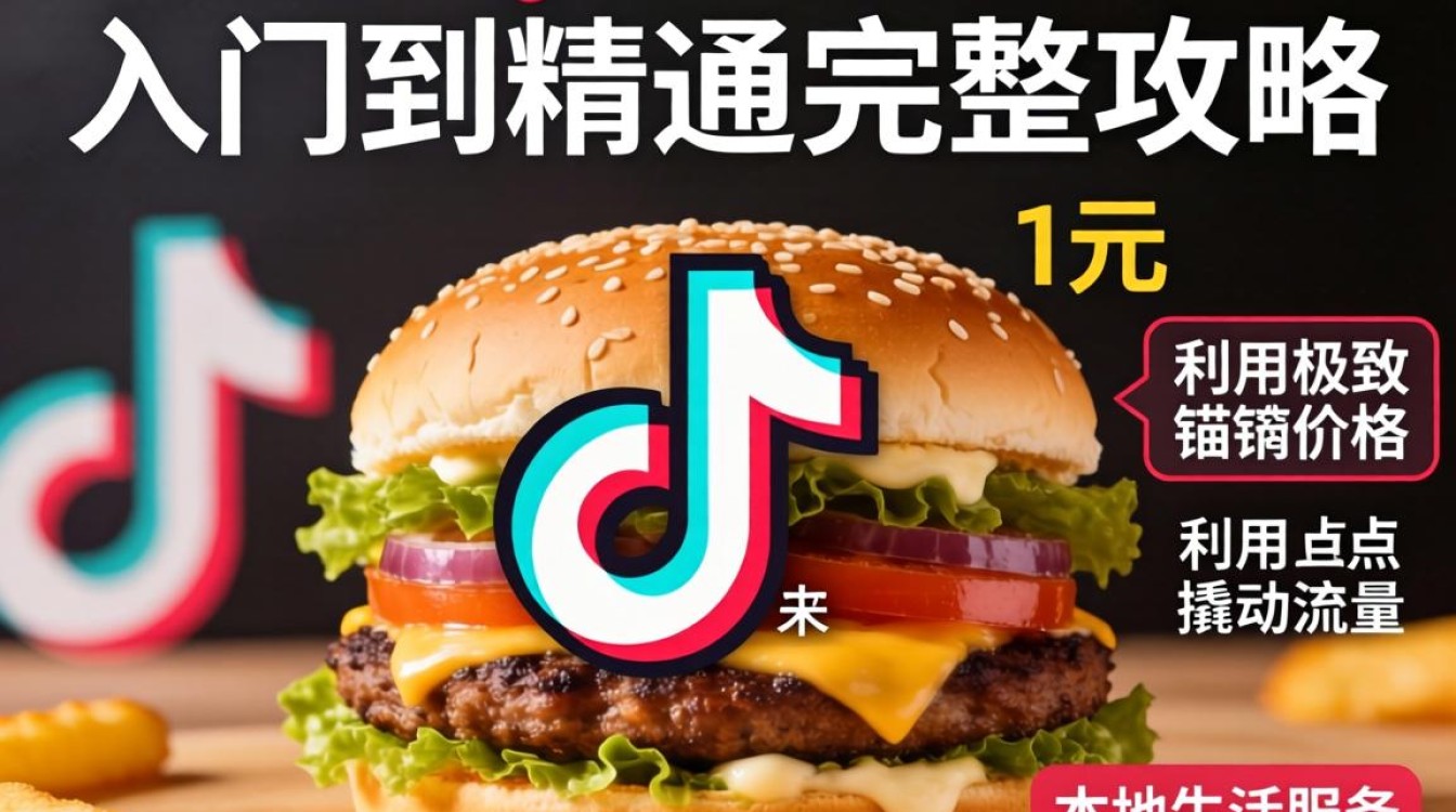 TikTok 1 元汉堡从入门到精通完整攻略