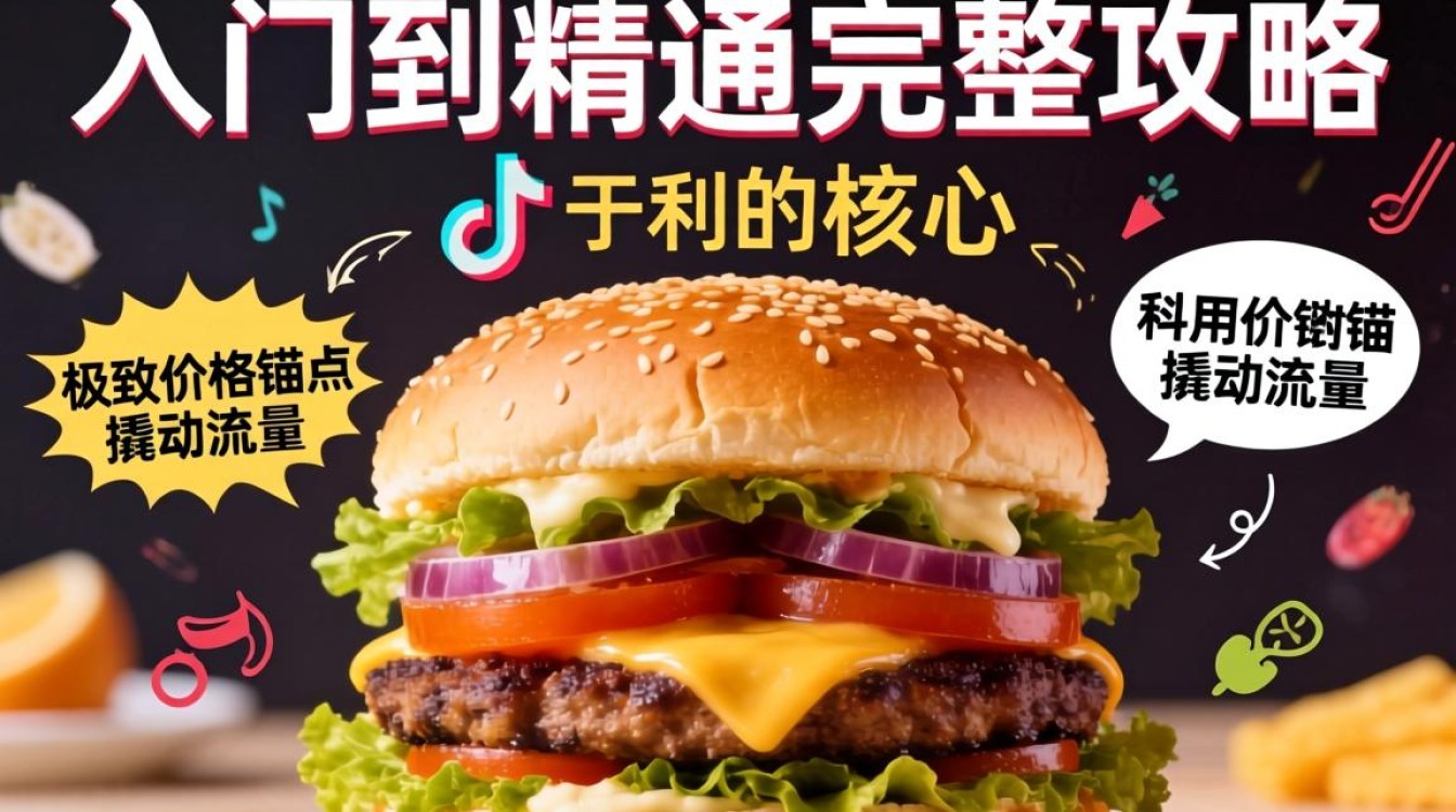 TikTok 1 元汉堡从入门到精通完整攻略