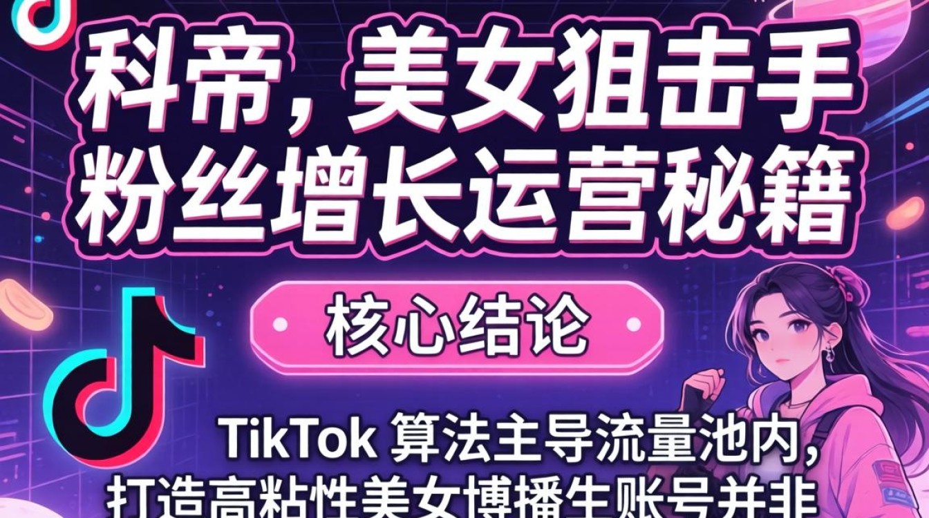 TikTok 美女狙击手粉丝增长运营秘籍