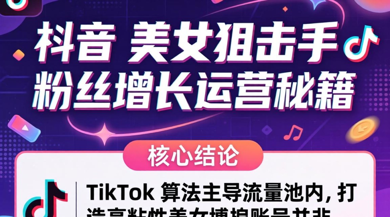 TikTok 美女狙击手粉丝增长运营秘籍