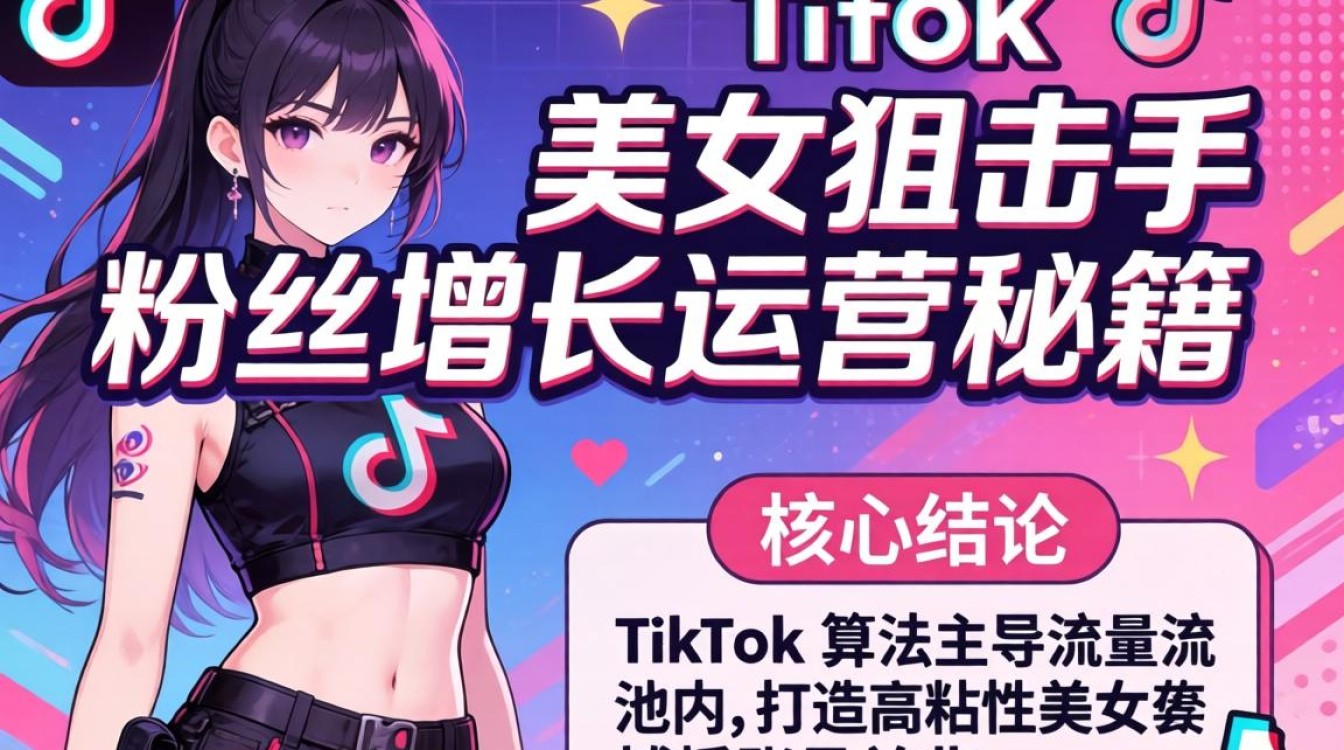 TikTok 美女狙击手粉丝增长运营秘籍