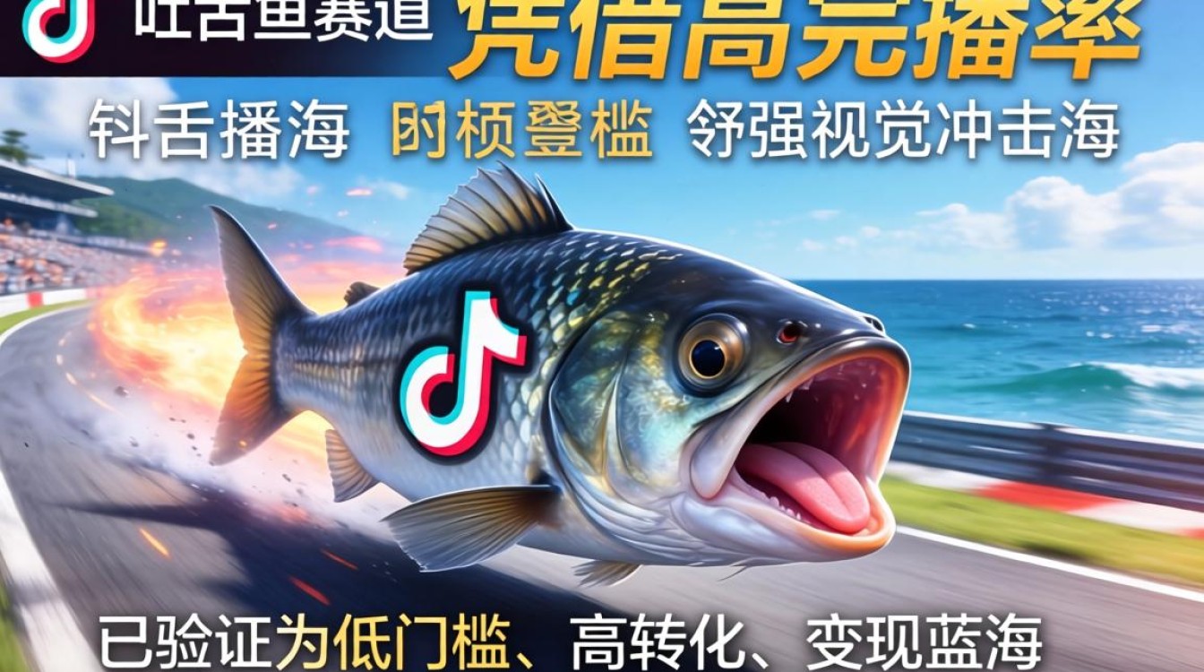 TikTok 吐舌头鱼怎么变现