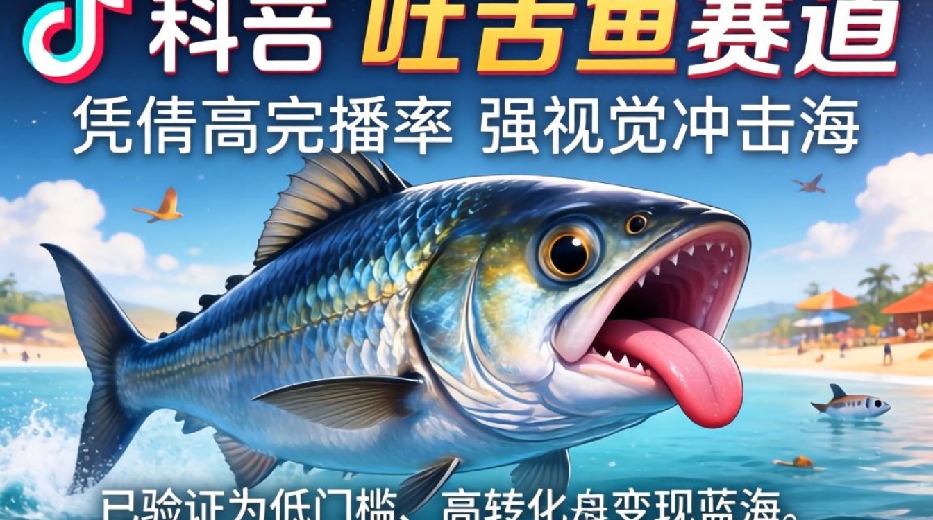 TikTok 吐舌头鱼怎么变现