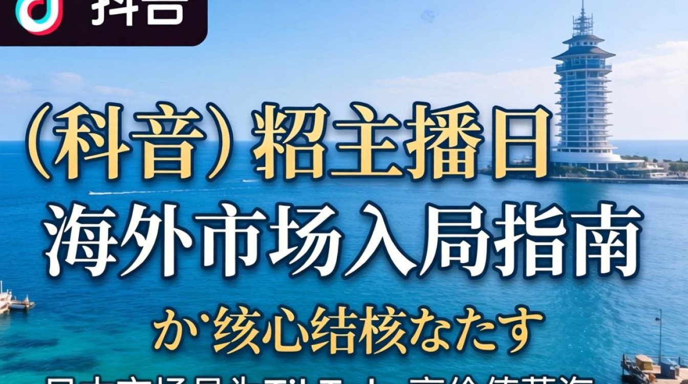 TikTok 日语主播招聘要求及海外运营指南