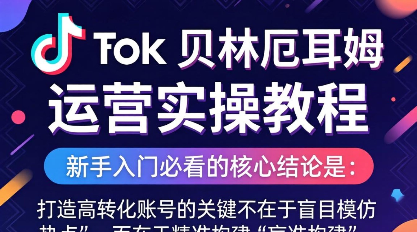 TikTok 贝林厄姆运营实操教程新手入门必看