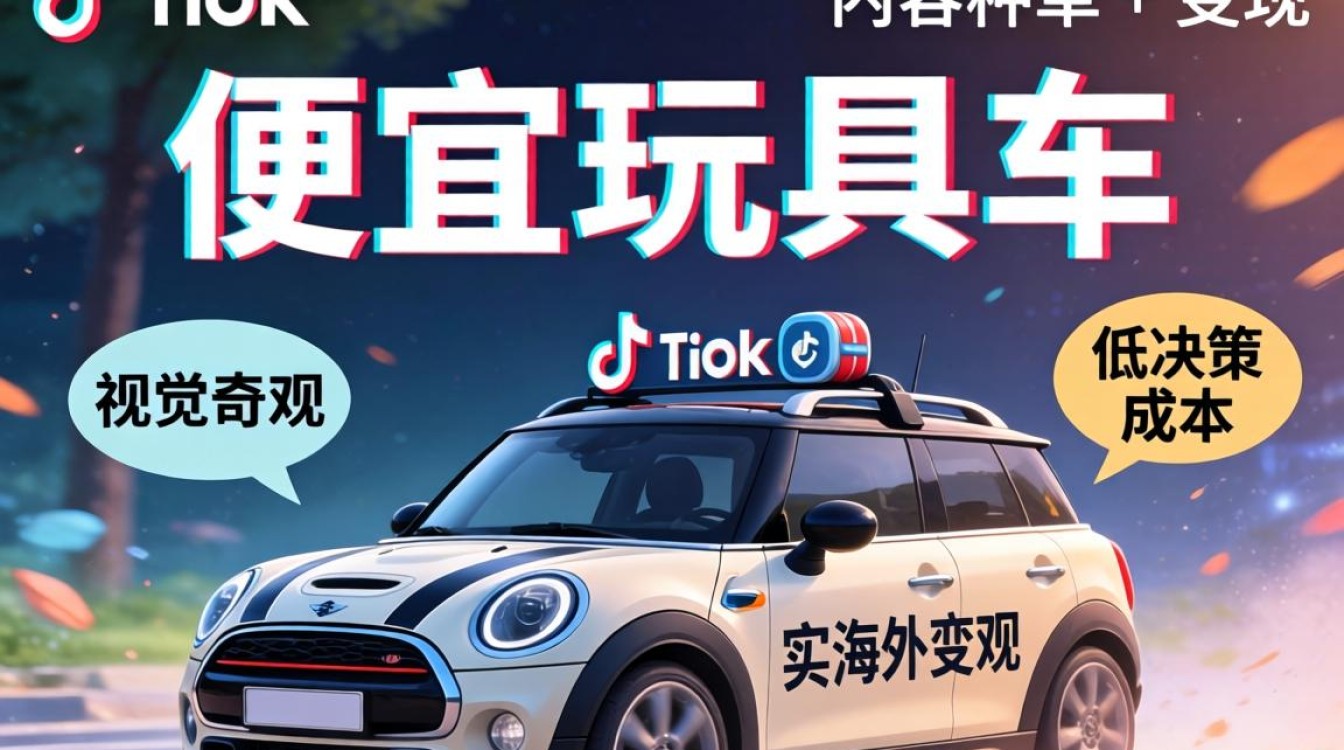 TikTok 便宜玩具车 海外市场变现技巧