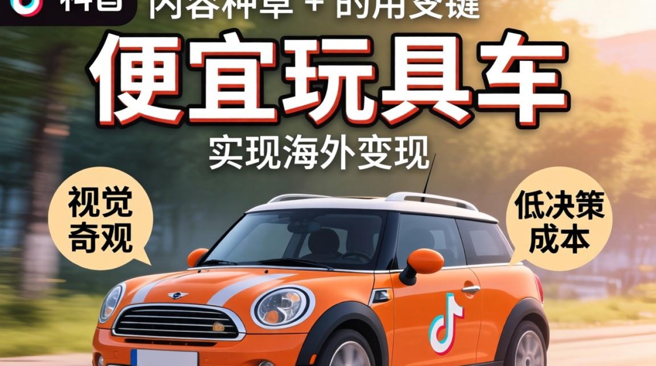 TikTok 便宜玩具车 海外市场变现技巧