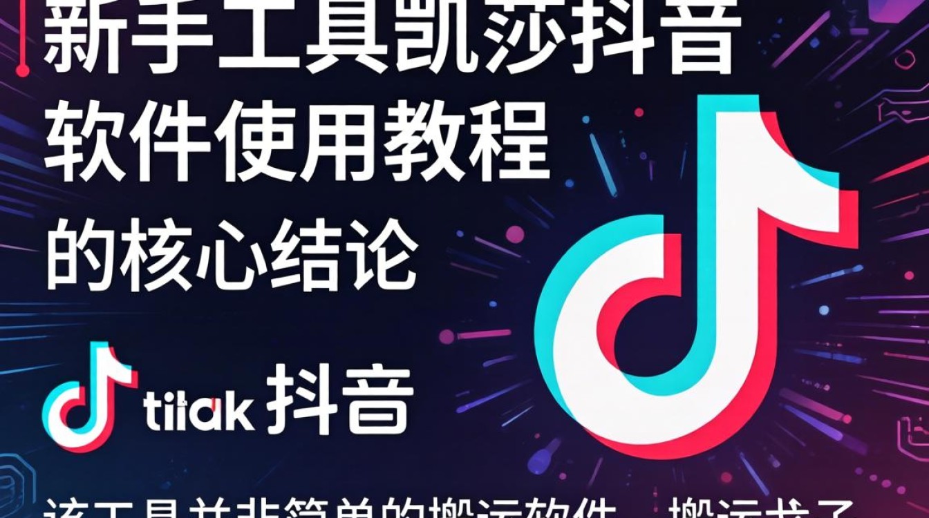 新手工具凯莎抖音 TikTok 软件使用教程