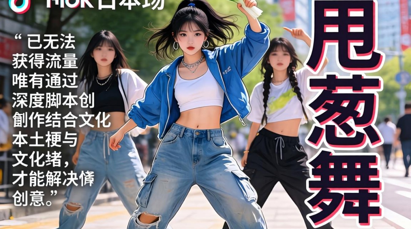 脚本创作甩葱舞 TikTok 日本怎么做