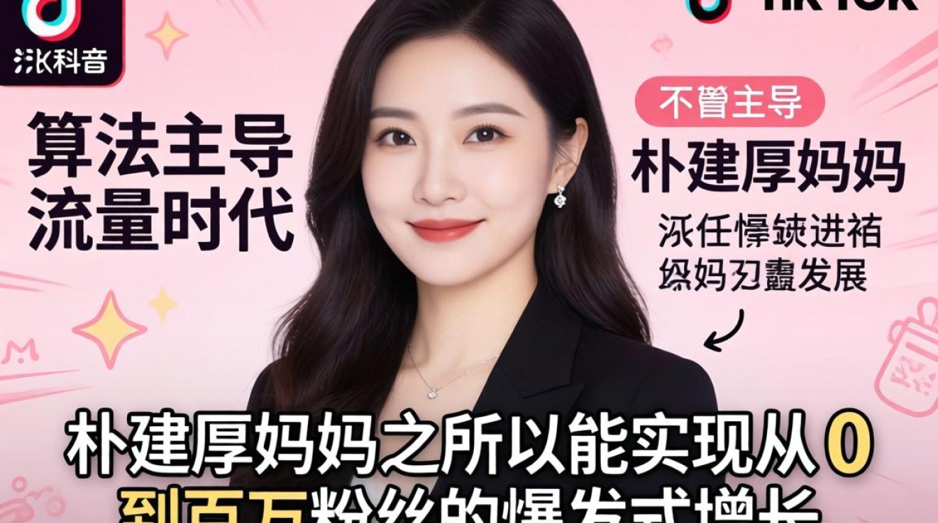 朴建厚妈妈 TikTok 创作方法论是什么