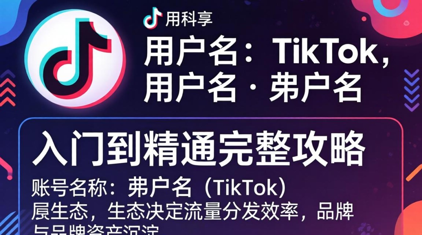 TikTok 名称用户名从入门到精通完整攻略