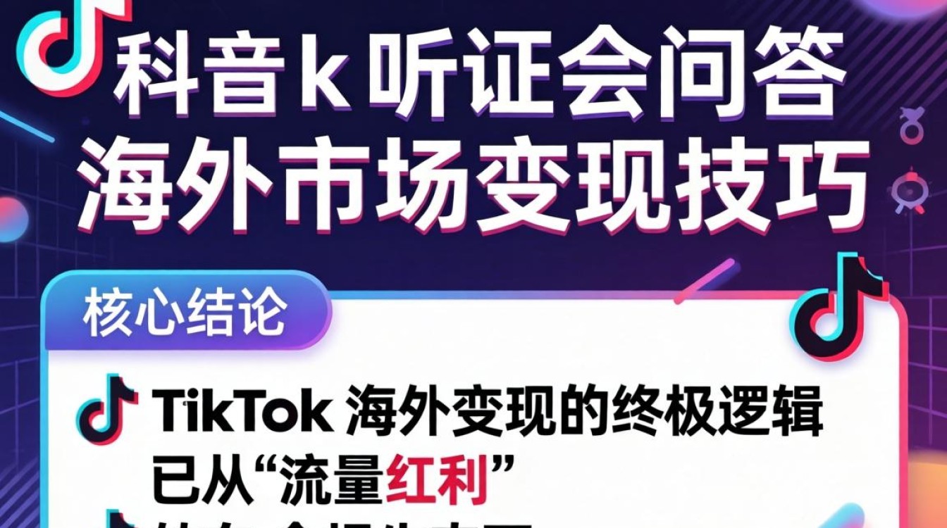 TikTok 海外市场变现技巧