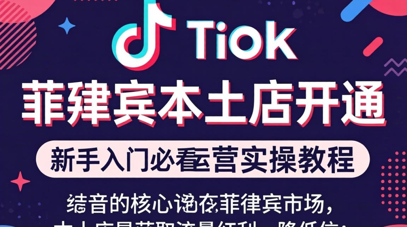 TikTok 菲律宾本土店开通 运营实操教程