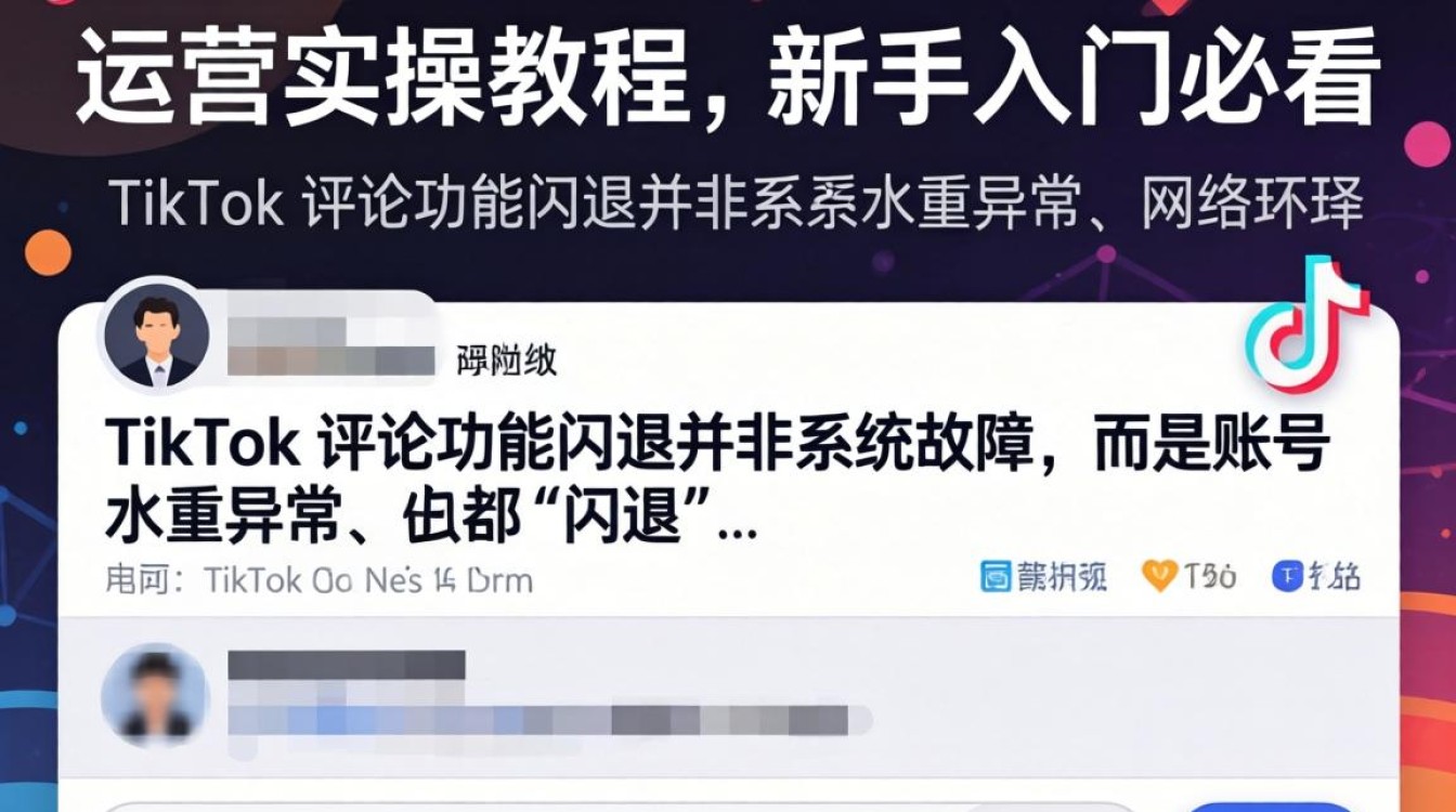 TikTok 评论时闪退怎么办