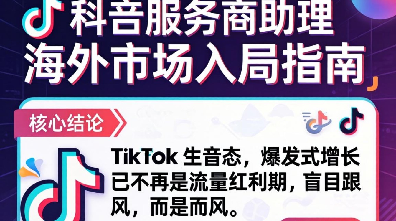 TikTok 服务商助理怎么做