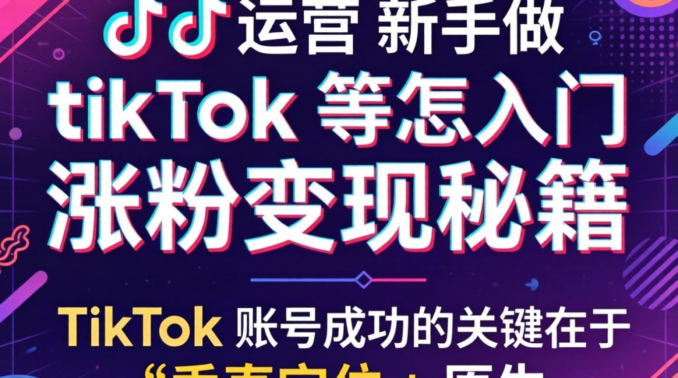 新手做TikTok怎么入门
