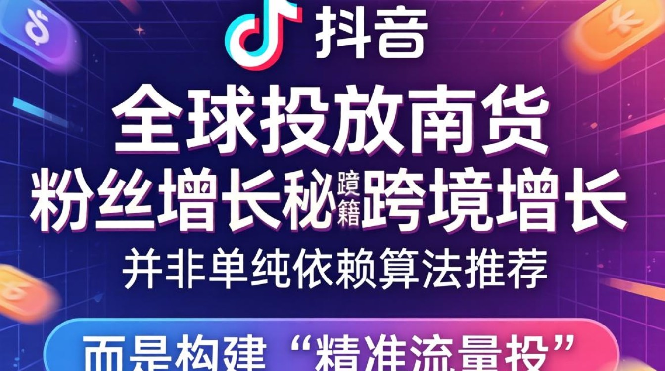 TikTok 广告投放带货全球账号粉丝增长秘籍