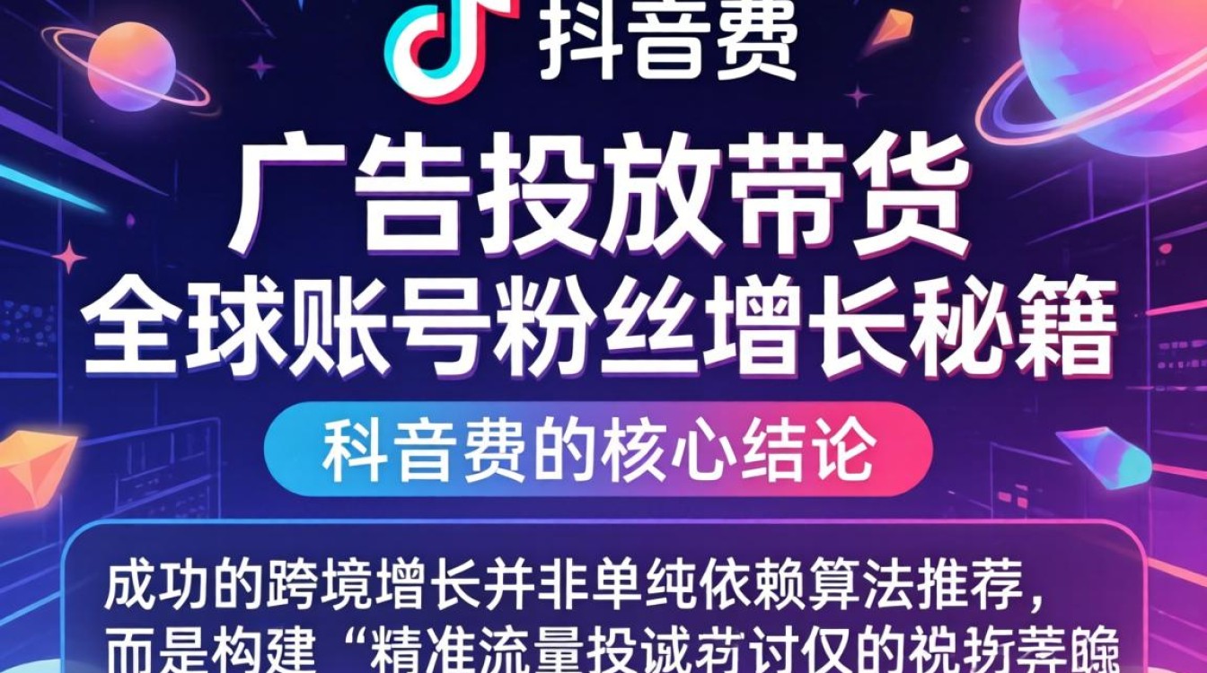 TikTok 广告投放带货全球账号粉丝增长秘籍