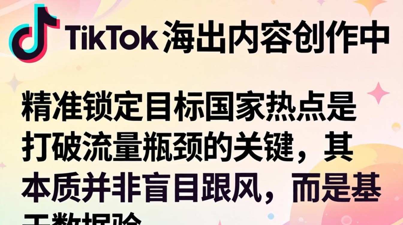 TikTok 如何查看国家热点