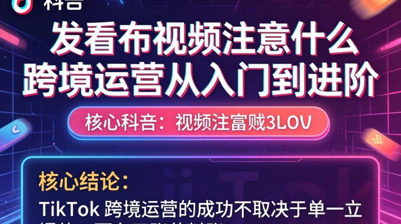 TikTok 发布注意事项有哪些