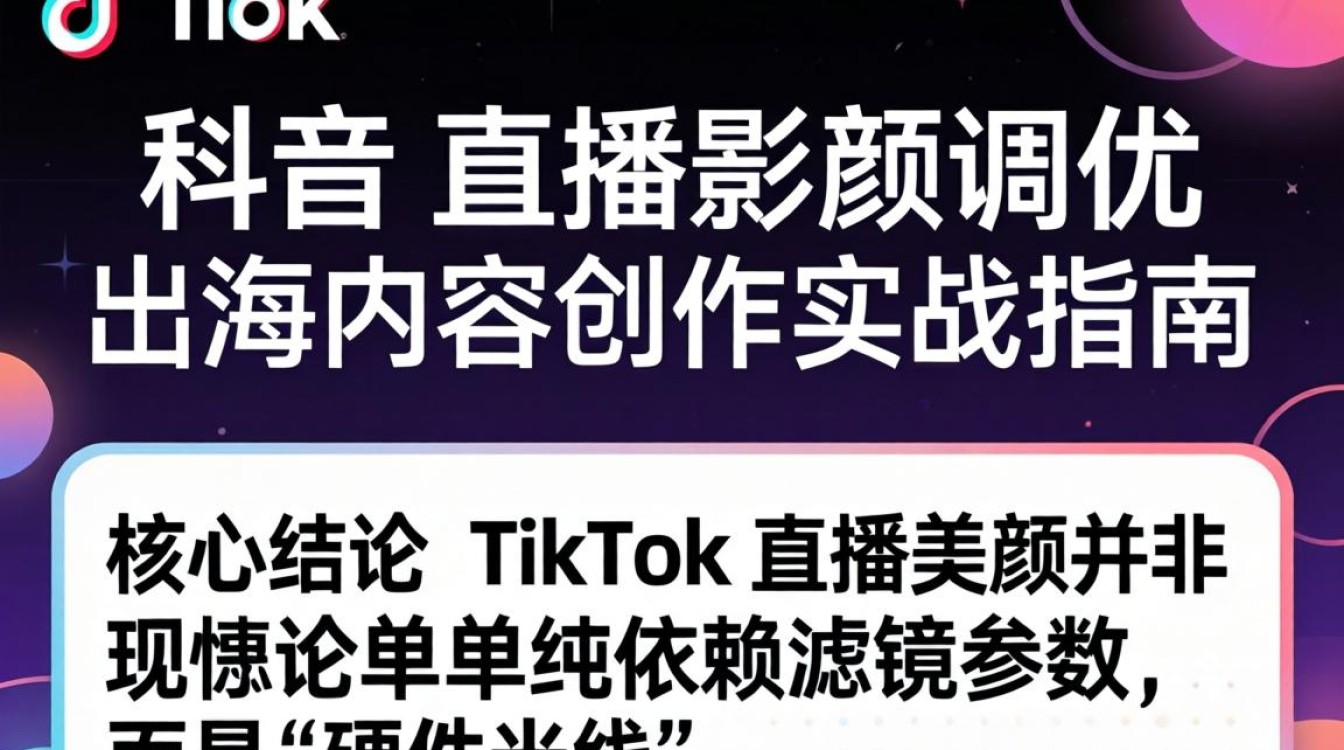 TikTok 直播美颜参数怎么设置
