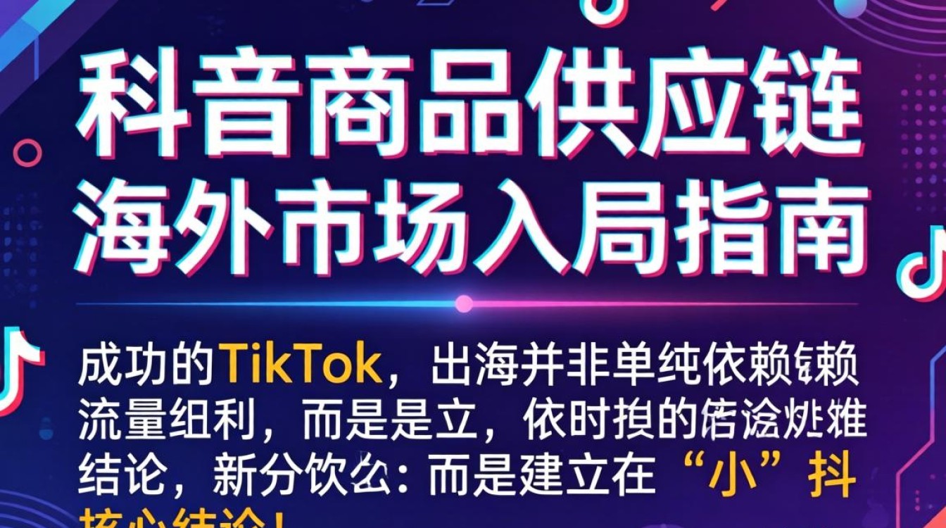 TikTok 商品供应链 海外市场入局指南
