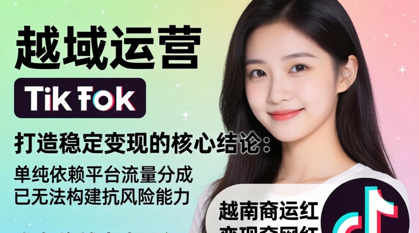 私域运营越南裔网红 TikTok 如何打造稳定变现