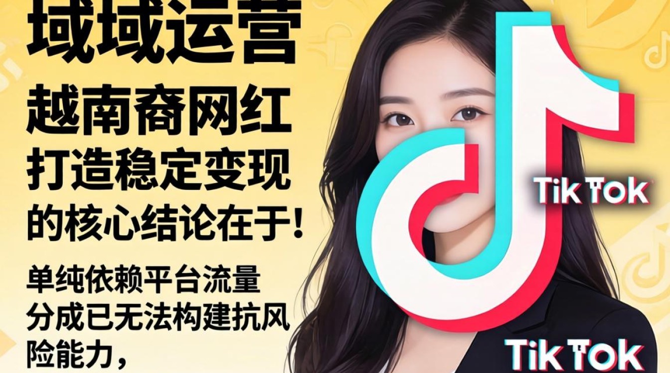 私域运营越南裔网红 TikTok 如何打造稳定变现