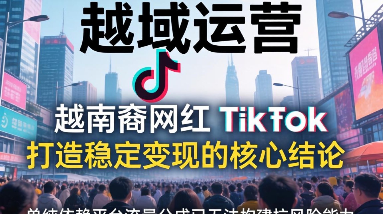 私域运营越南裔网红 TikTok 如何打造稳定变现
