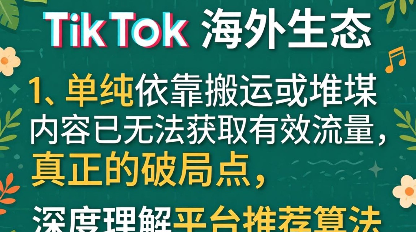 tiktok算法分析与获取更多流量技巧