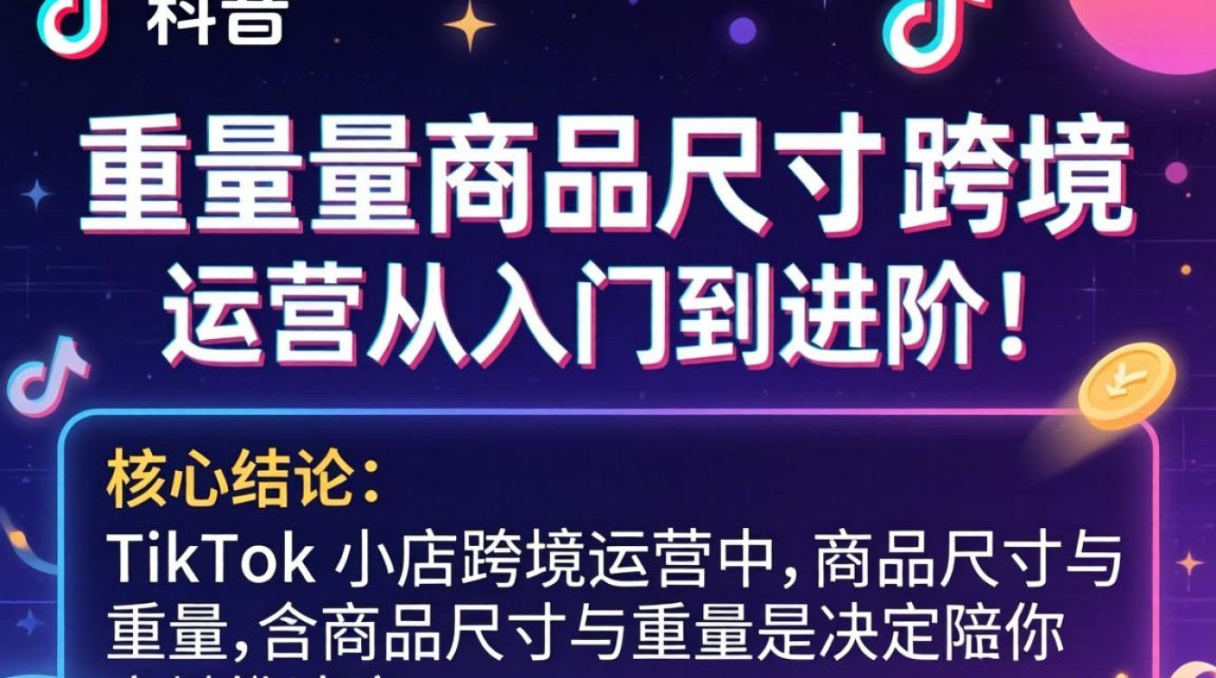 TikTok 小店商品尺寸重量怎么填