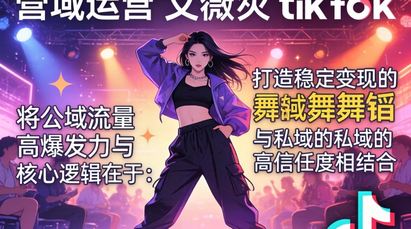 私域运营艾薇儿tiktok舞蹈如何打造稳定变现