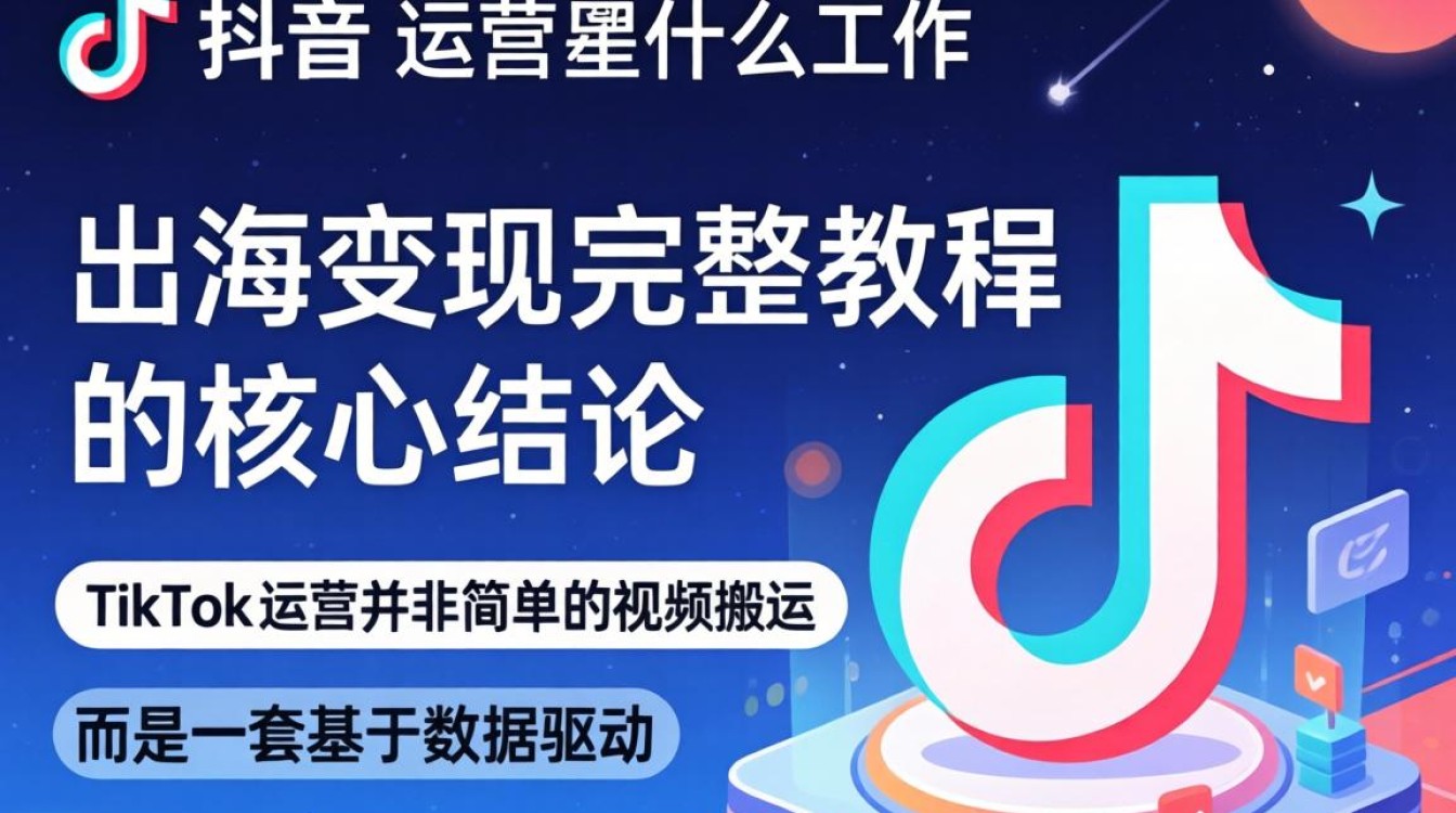 TikTok 运营具体做什么及出海变现教程