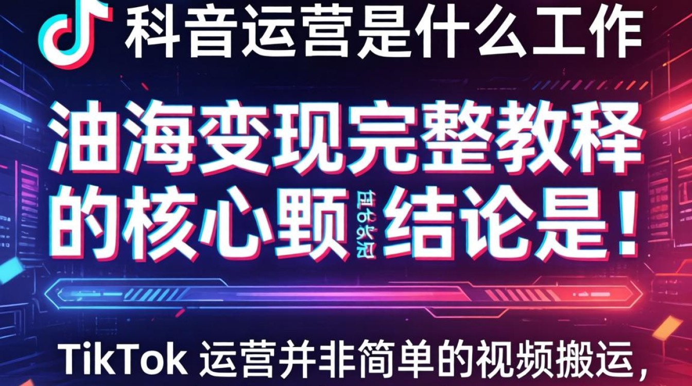 TikTok 运营具体做什么及出海变现教程