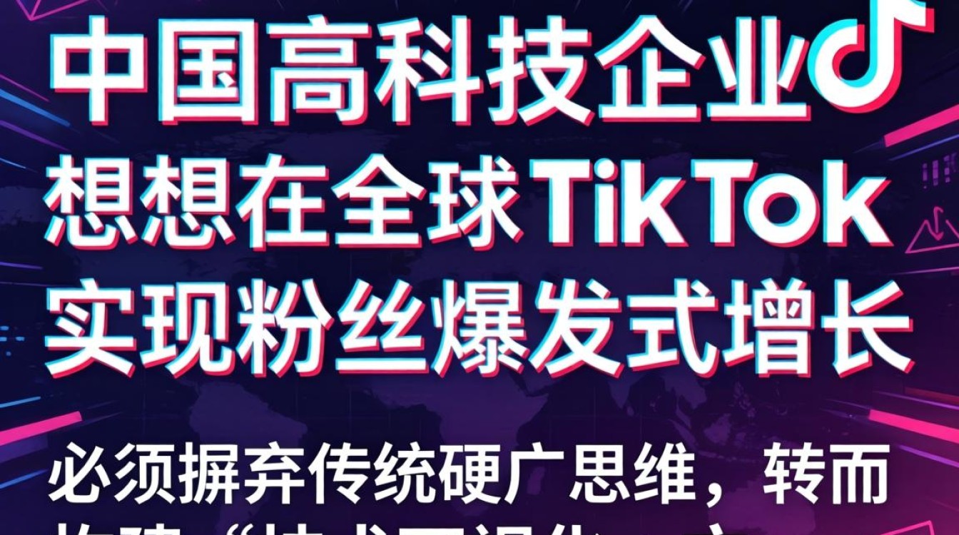 TikTok 中国高科技 全球账号粉丝增长秘籍