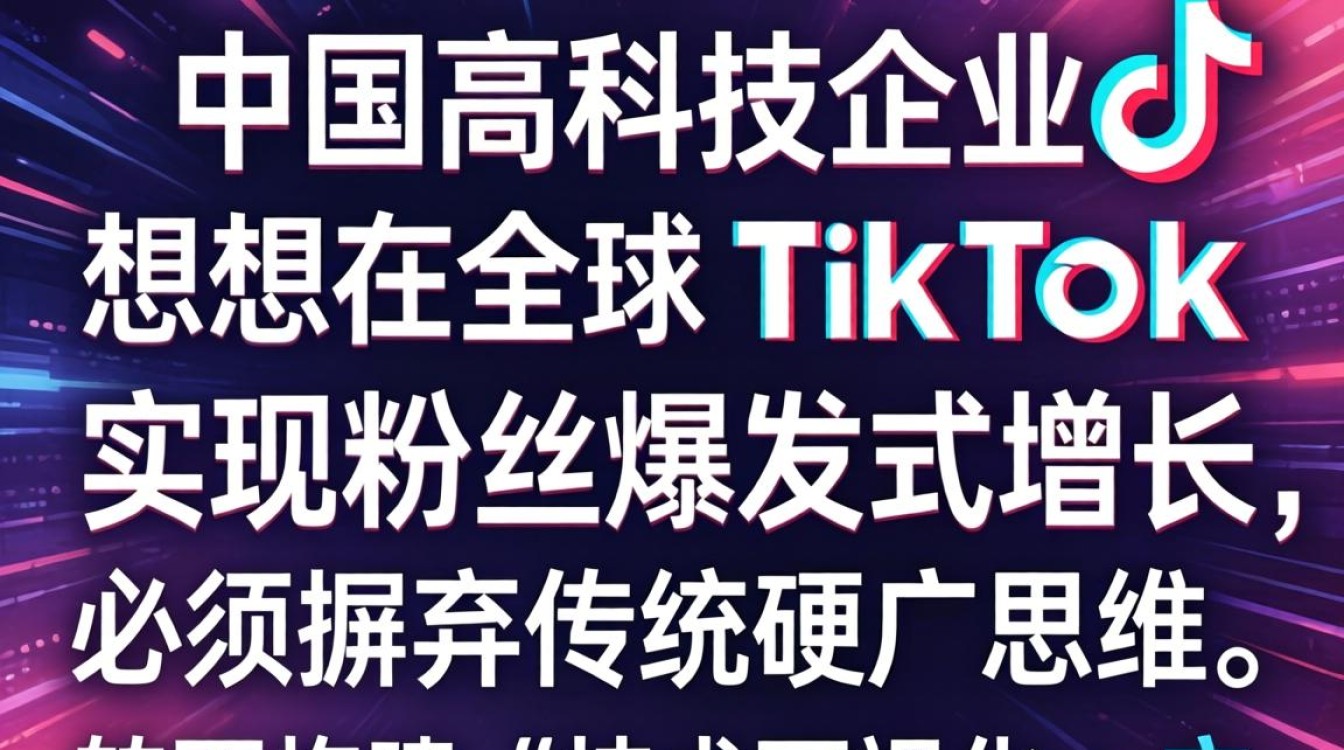 TikTok 中国高科技 全球账号粉丝增长秘籍