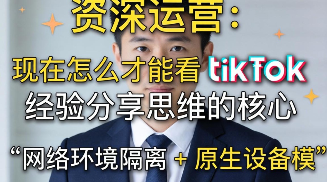 资深运营现在怎么才能看tiktok
