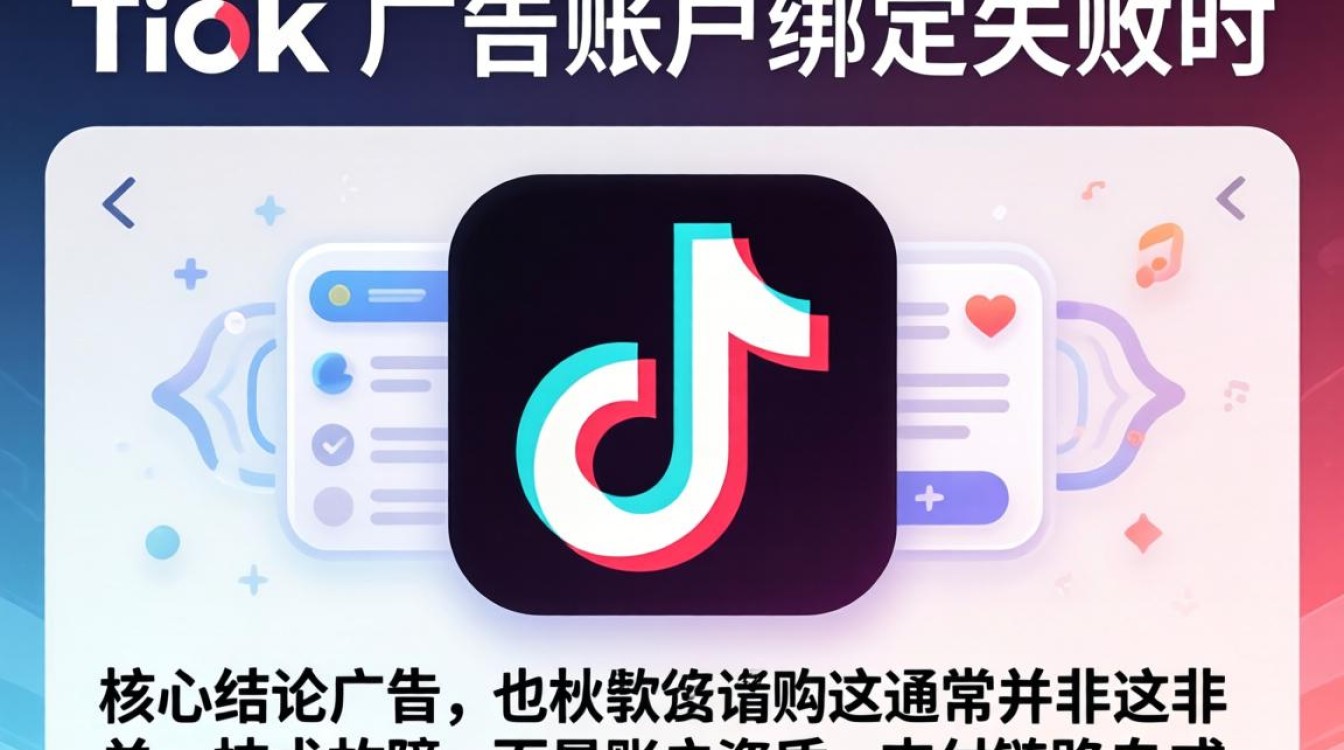 TikTok 广告账户绑定失败原因及跨境运营从入门到进阶