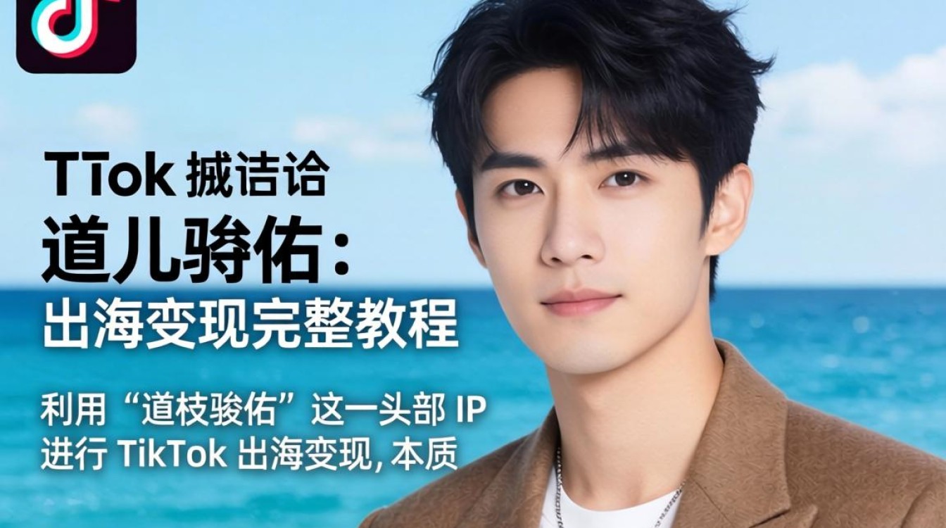 TikTok 道枝骏佑 出海变现完整教程