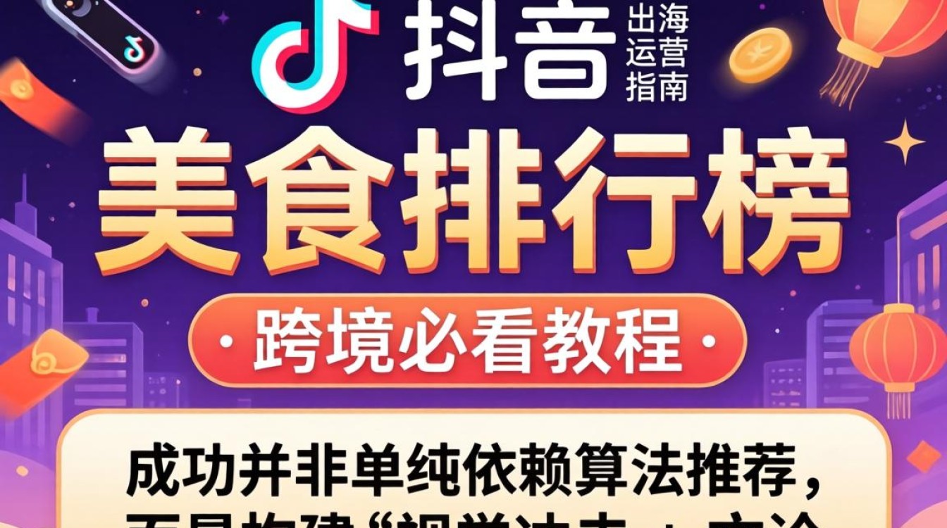 TikTok 美食排行榜出海运营指南